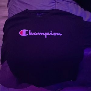 Black Champion long sleeve tshirt
